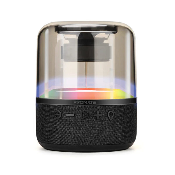 اسپیکر بلوتوثی قابل حمل پرومیت مدل PROMATE GLITZ-L.BLACK