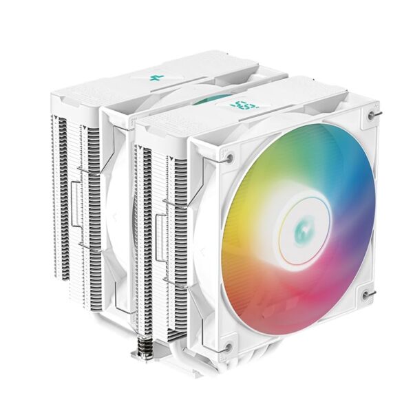 خنک کننده پردازنده دیپ کول مدل DEEPCOOL AG620 DIGITAL WHITE ARGB