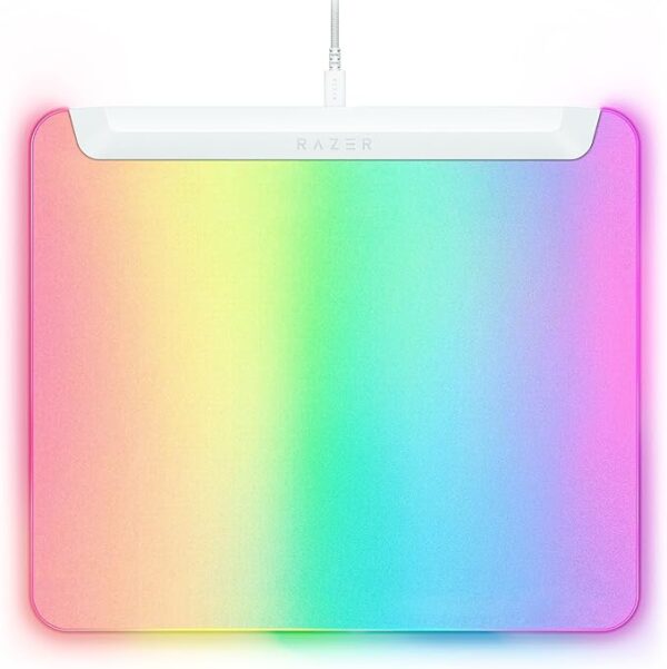موس پد گیمینگ ریز (278*360) RAZER FireFly V2 PRO WHITE MOUSEPAD