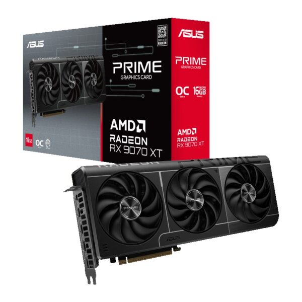 کارت گرافیک ایسوس PRIME Radeon RX 9070 XT OC 16GB GDDR6