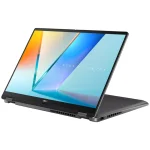 لپ تاپ ایسوس 14 اینچی مدل Vivobook 14 Flip TP3407SA Ultra 7 256V 16GB 1TB - Image 3